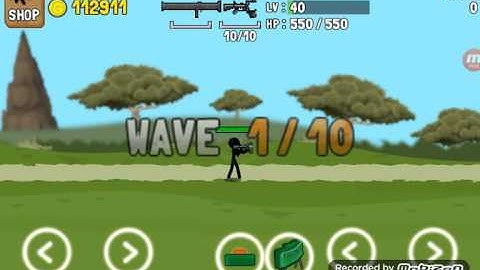 Stickman and gun all guns gameplay