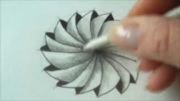 How to draw tanglepattern Phicops in a circle