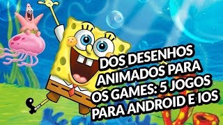 10 desenhos animados da TV que viraram jogos viciantes para