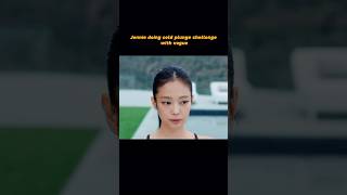 Jennie Cold Plunge Challenge With Vogue