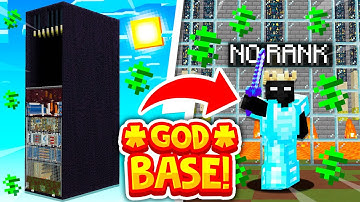 MAKING THE *GOD* BASE AS A MINECRAFT FACTIONS SOLO..! (FREE TO PLAY)