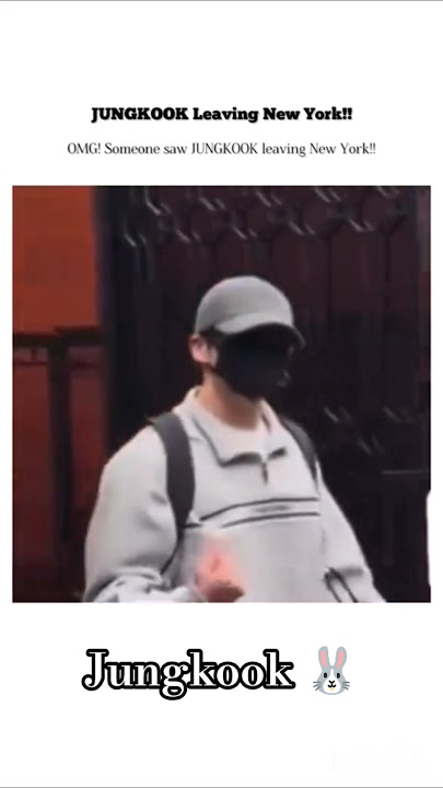 Jungkook leaving New York 😱🐰🔥#jungkook #jk #bts #btsshorts #btsedits #btsarmy #shorts #fyp