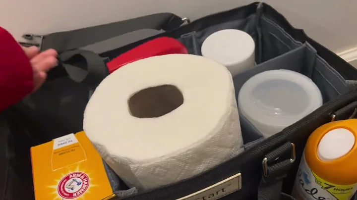 Review & Demo on Amazon FifthStart Multiuse Cleaning Caddy with Waist & Shoulder Strap