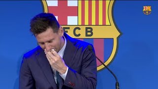 Emotional standing ovation for Leo Messi