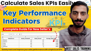Calculate Sales KPIs Easily in Excel (Step-by-Step Tutorial)