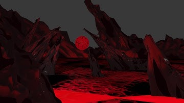 Blender (Procedural Sci-Fi Landscape (Cycles)