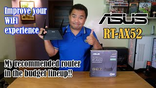 ASUS RT-AX52 AX1800 Configuration and actual test | JK Chavez