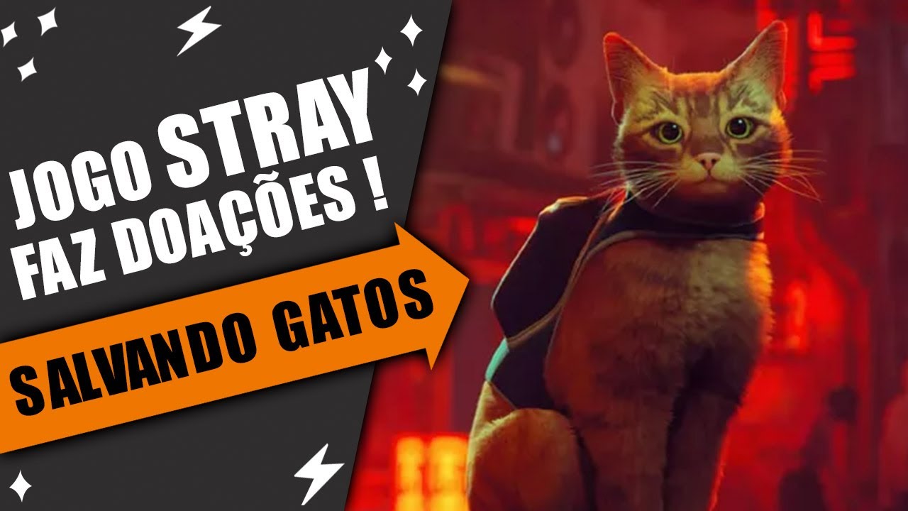 Jogo Stray para Playstation Salva Gatos de Rua 