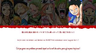 Mugiwara Crew 麦わらの一味   We Are ! ウィーアー! One Piece Opening 7   Color Coded Lyrics Kan Rom Fr