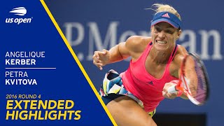 Angelique Kerber vs Petra Kvitova Extended Highlights | 2016 US Open Round 4
