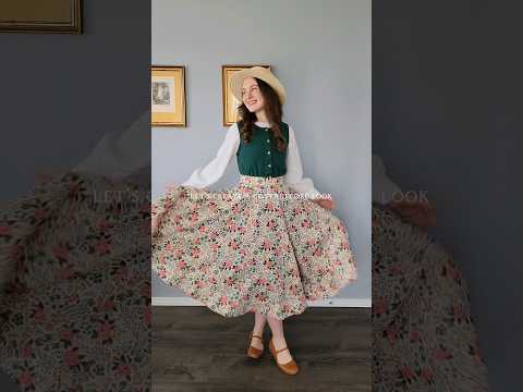 modest cottagecore outfit