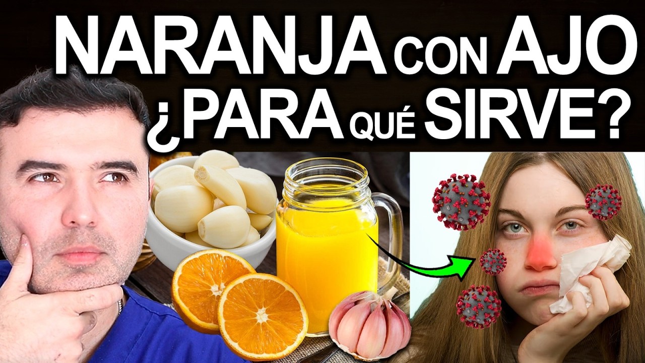 TE DE NARANJA CON AJO - Para Que Sirve, Beneficios Y Contraindicaciones Para Tu Salud Y Belleza