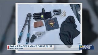 Kern County Park Rangers make drug bust at Heritage Park