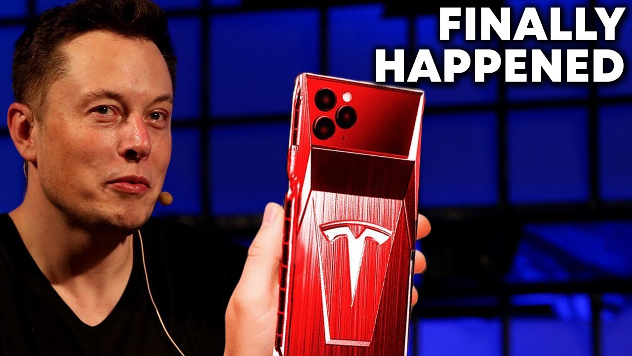 IT HAPPENED! Elon Musk's Tesla Phone Model Pi Will Be On Sale!