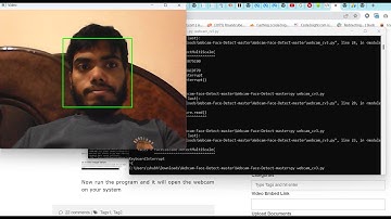 Implement Face detection in python using opencv