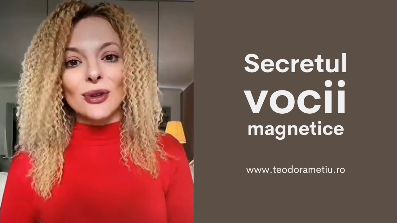 Secretul vocii magnetice