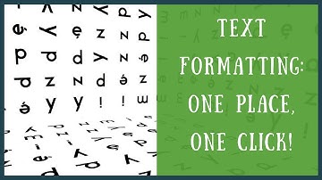FileMaker text formatting: all in one place with one click! | User Tutorial | FileMaker For You
