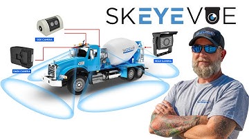 Ready Mix Truck Cameras from skEYEwatch
