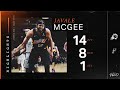 JaVale McGee scores 14 points in 15 minutes vs. Spurs | Phoenix Suns