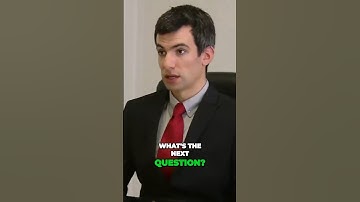 “Every word I say in the interview will be decided by a 7-year-old boy.” | #nathanforyou #shorts