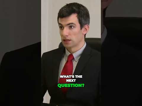 Видео: “Every word I say in the interview will be decided by a 7-year-old boy.” | #nathanforyou #shorts