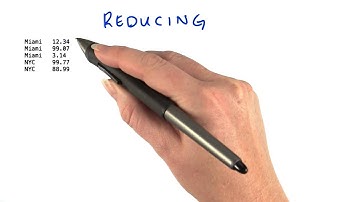 Reducing - Intro to Hadoop and MapReduce