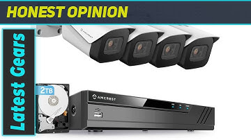 Amcrest 4K Security Camera System: Best 8MP PoE NVR Setup for Home Surveillance