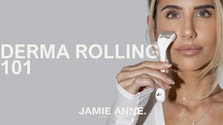 How To Derma Roll At Home | Step-by-Step Tutorial with a REAL .25mm Needle Roller