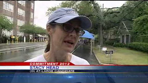 Stacy Head Campaigns in The Rain