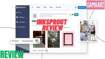 Inksprout Review, Demo + Tutorial I Come up with social content with AI -- make videos & share links