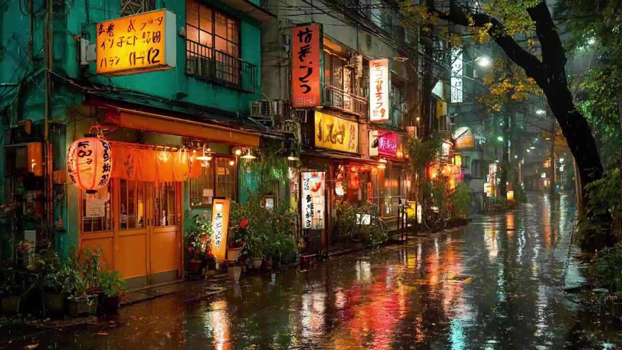 Most People Fall Asleep Fast to This Kyoto Rain 🌧️ | Deep Sleep & Calm Lofi