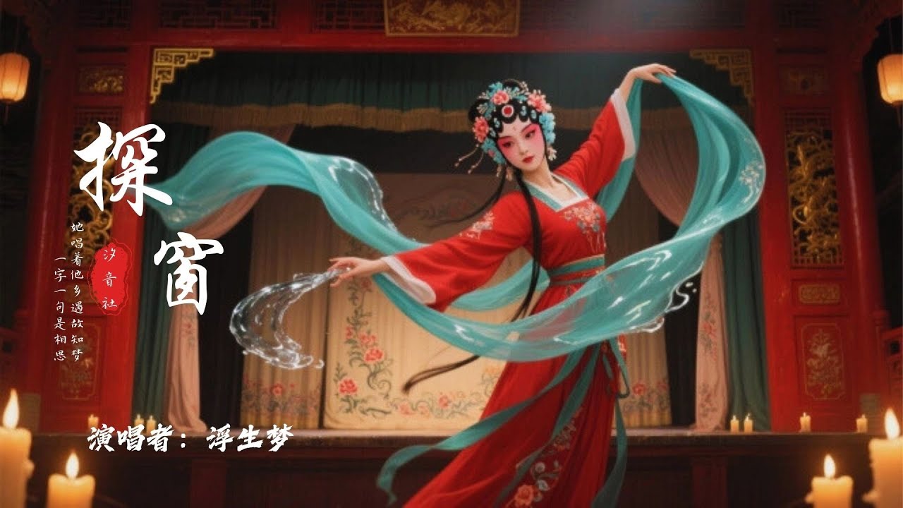 浮生夢《探窗》「她唱著他鄉遇故知 一字一句是相思」 [Chinoiserie] ♫ 熱門古風歌曲動態歌詞