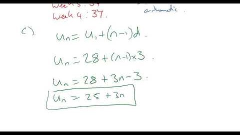 Arithmetic Sequences - Real Life Applications