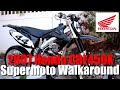 2007 Honda CRF450X Supermoto Walkaround