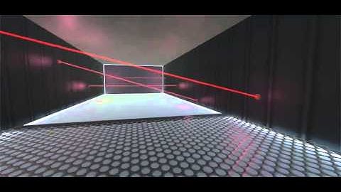 Unity3D Demo: Laser Room v4 (textures)