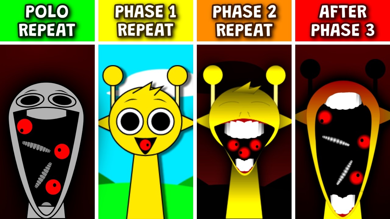 Sprunki But Polo, Phase 1 And Phase 2 REPEAT After Phase 3