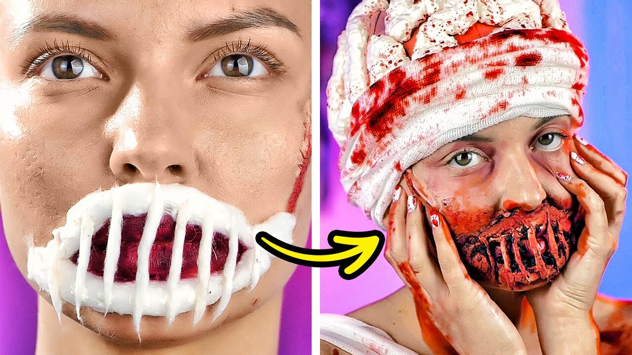 Creepy Halloween Makeup And Costume Ideas