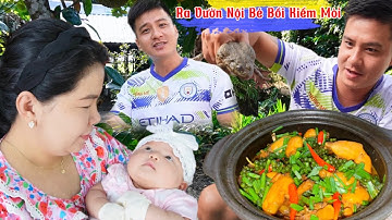 Ông Bà Nội Bé Bổi Gửi Ít Đồ Về Chòi "Một Thoáng Quê Hương" Làm Bữa Cơm Gia Đình | DMT