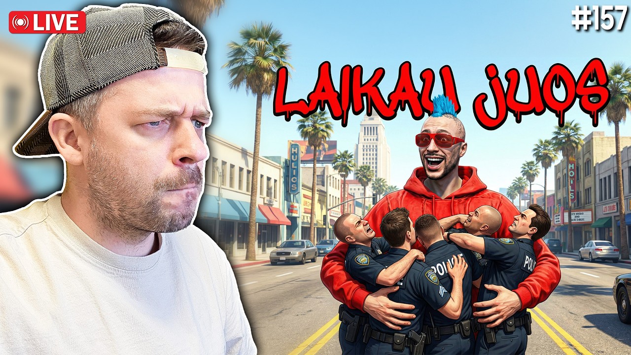 Lekiam su ponu VYRGELIU!!! | 1️⃣5️⃣7️⃣ SD MARATONAS