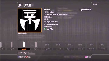 Black Ops 2 Emblem Tutorial: Tech N9ne "TX" Face Paint