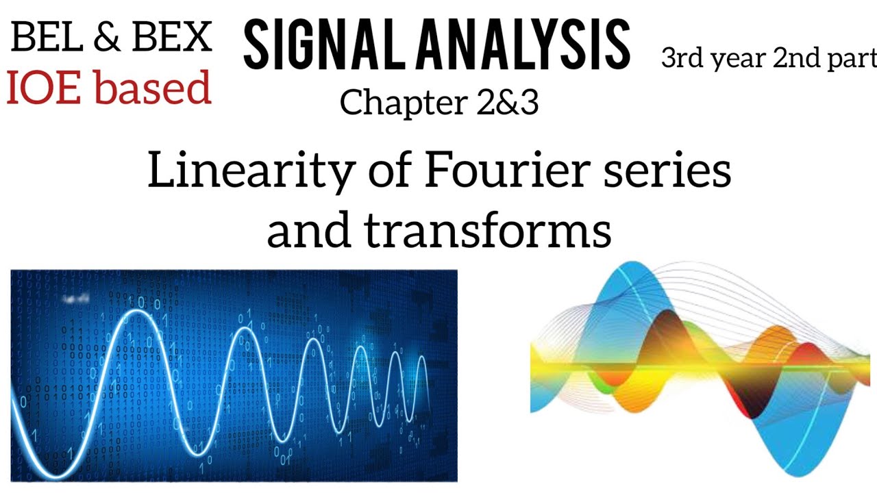 SIGNAL ANALYSIS CHAPTER 1 SIGNAL PROPERTIES OF SIGNALS