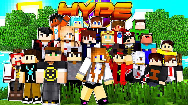 MINECRAFT HYPE EP 1 - NOVA SÉRIE COM YOUTUBERS!