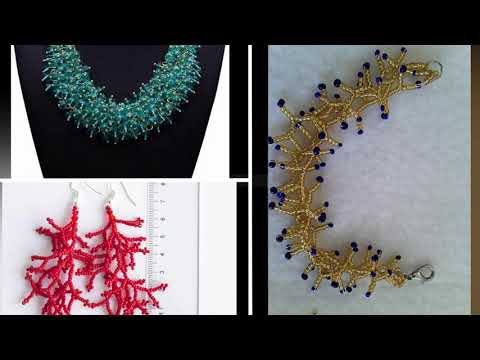 Video: Cómo Tejer Un Collar De Coral Con Cuentas