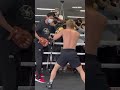 👹Naoya Inoue blasts the pads at an open workout