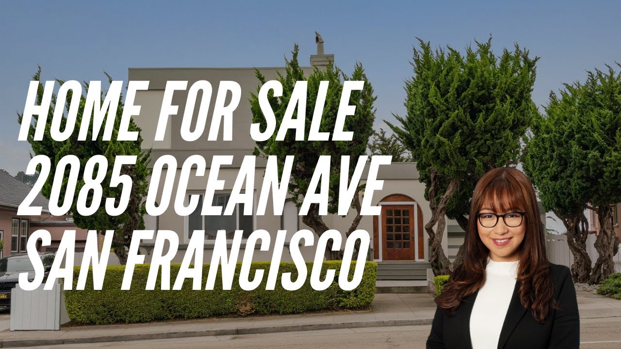 San Francisco Home for Sale 2085 Ocean Ave Ingleside Terrace YouTube