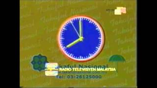 50 Tahun Tv Di Malaysia - Sejarah Jam Rtm (1980An - 2013)