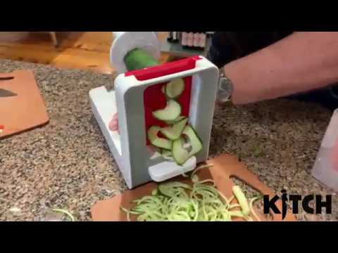 As Seen on TV Veggetti Pro Table Top Spiral Vegetable Cutter w/ 3 Blad –  Lincoln Habitat ReStore