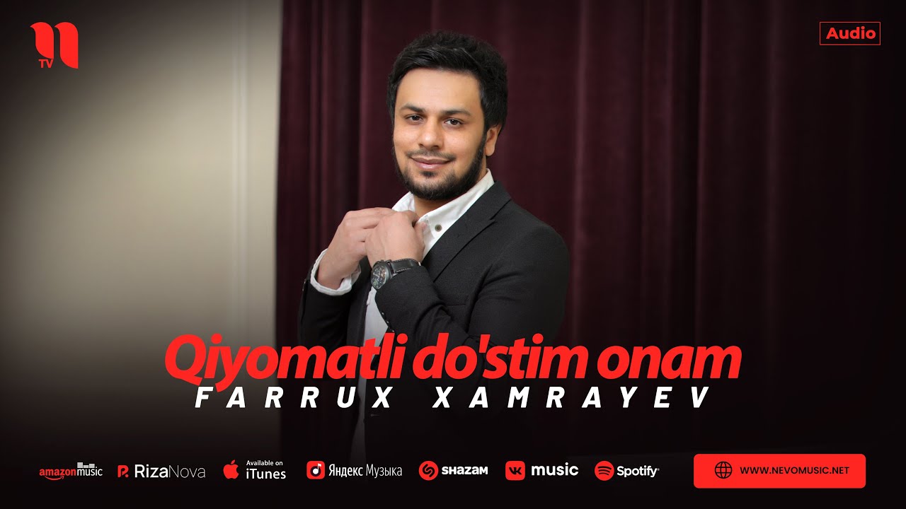 Watch Farrux Xamrayev - Qiyomatli do'stim onam (audio 2024) on YouTube Watch Farrux Xamrayev - Qiyomatli do'stim onam (audio 2024) on YouTube
