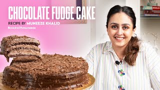 Moist Chocolate Fudge Cake | Chocolate Cake Recipe | 10,000 Rs Cash Prize | Chef Muneeze Khalid