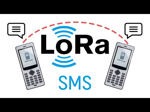 Text messages over LoRA - ESP32 WiPhone